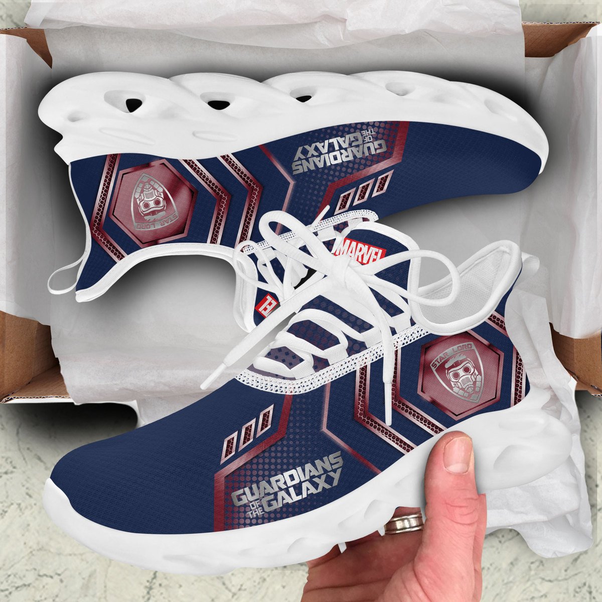 Ideafootwear Guardians of the Galaxy Star Lord Max Soul Shoes Sneakers For Men And Women