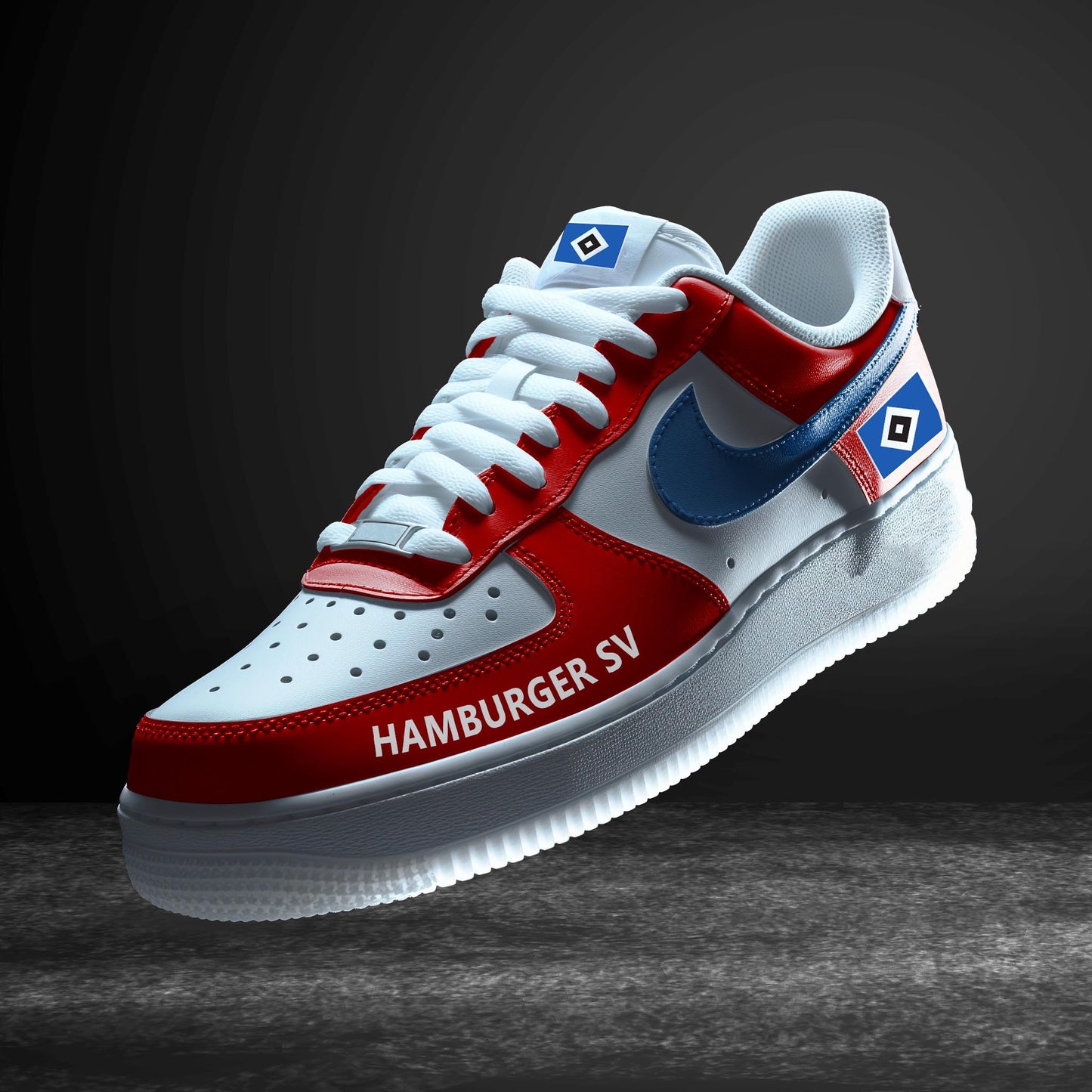 Ideafootwear Hamburger SV Bundesliga Air Low-Top Sneakers Shoes For Men And Women