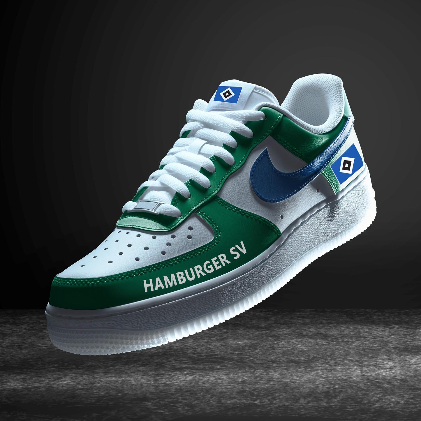 Ideafootwear Hamburger SV Bundesliga Air Low-Top Sneakers Shoes For Men And Women