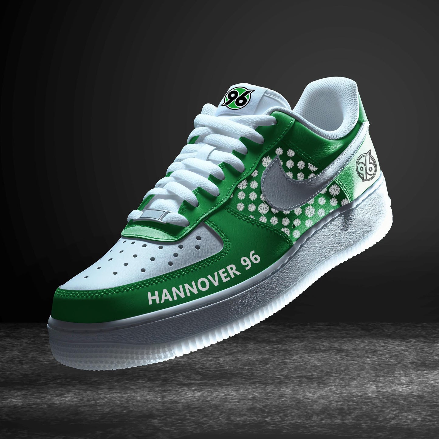 Ideafootwear Hannover 96 Bundesliga Air Low-Top Sneakers Shoes For Men And Women