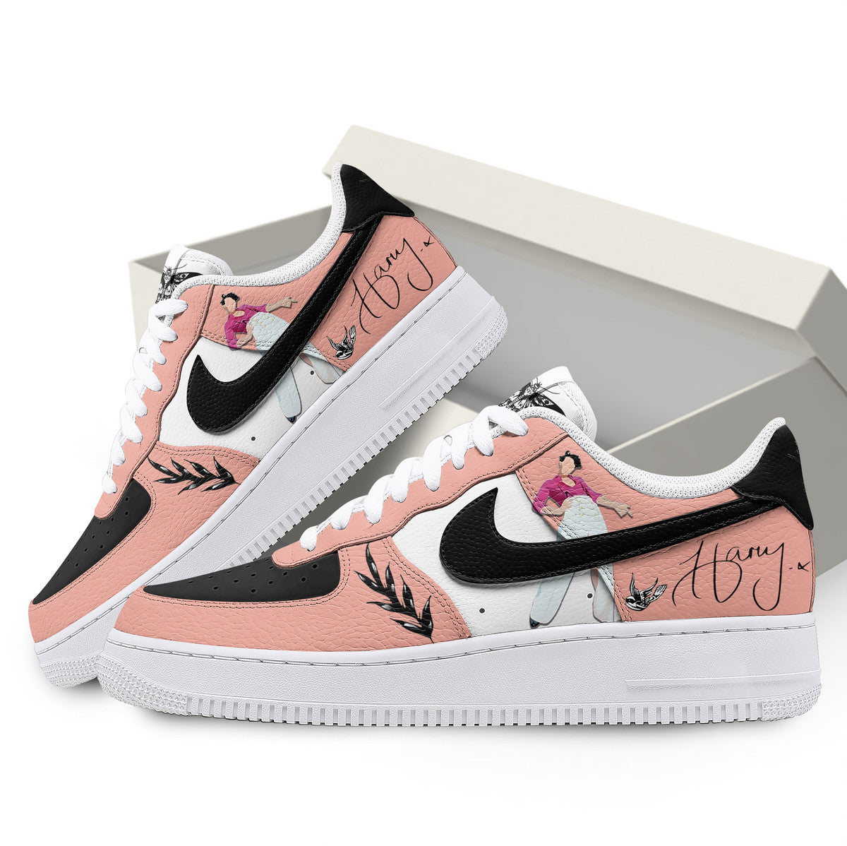 Ideafootwear Harry Styles Air Low-Top Sneakers Shoes For Men And Women