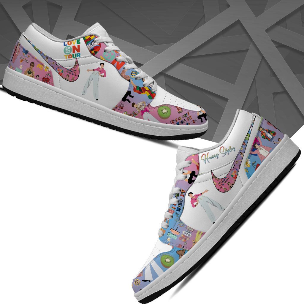 Ideafootwear Harry Styles AJ1 Low Sneakers Shoes For Men And Women