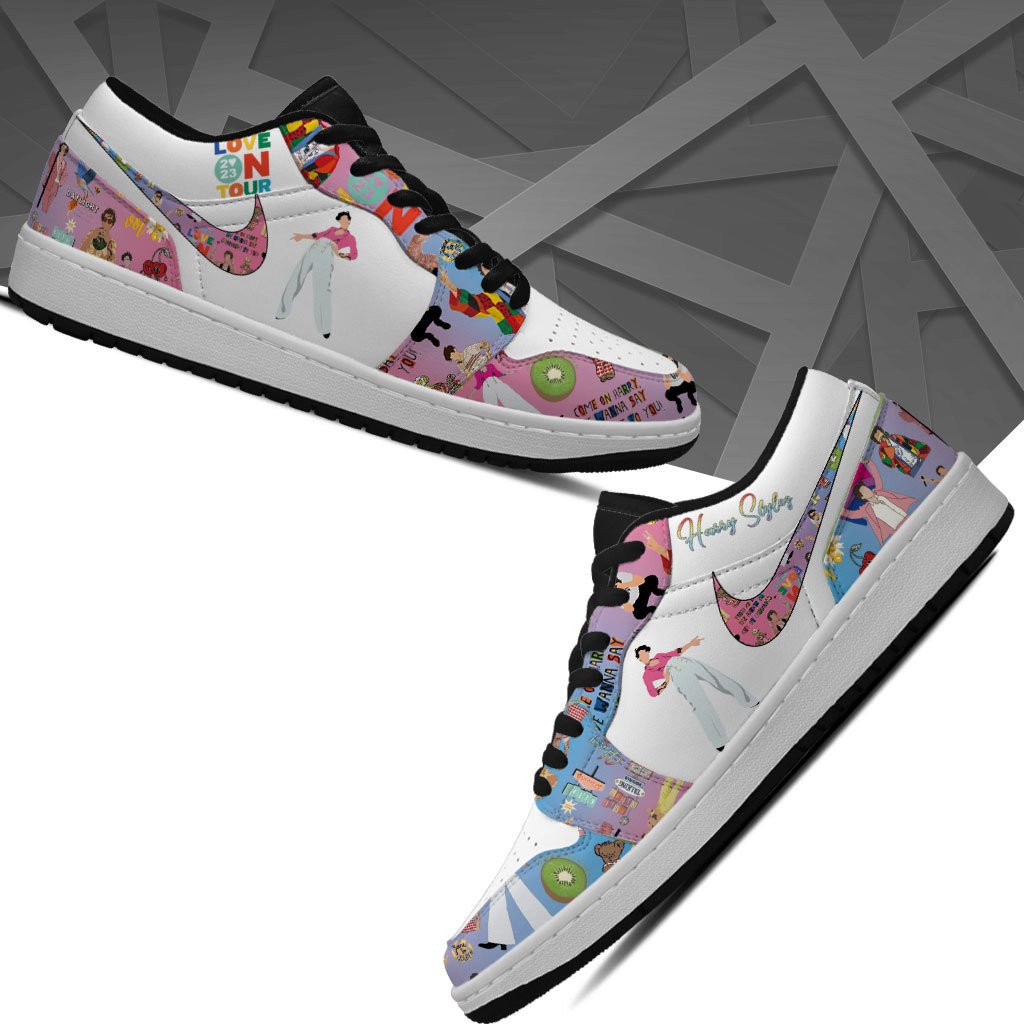 Ideafootwear Harry Styles AJ1 Low Sneakers Shoes For Men And Women