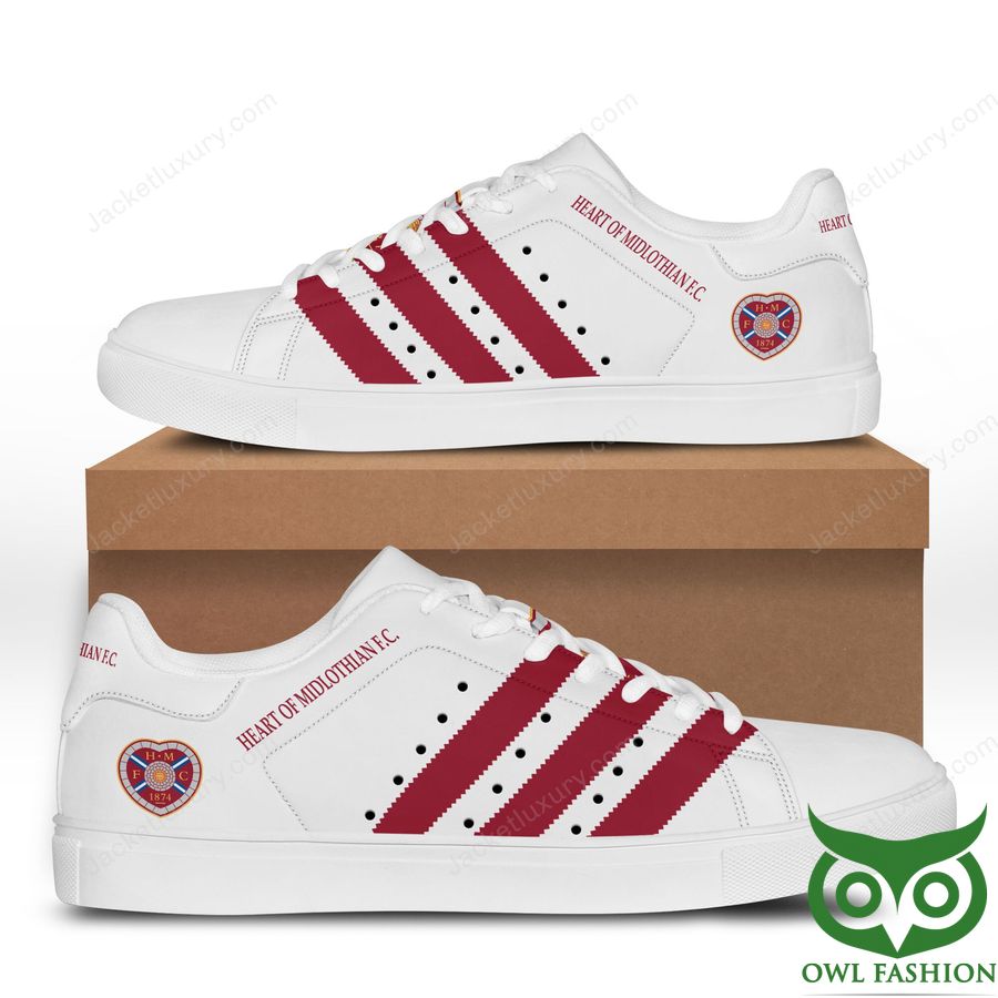 Ideafootwear Heart of Midlothian F.C. Skate Stan Shoes Sneakes For Men And Women