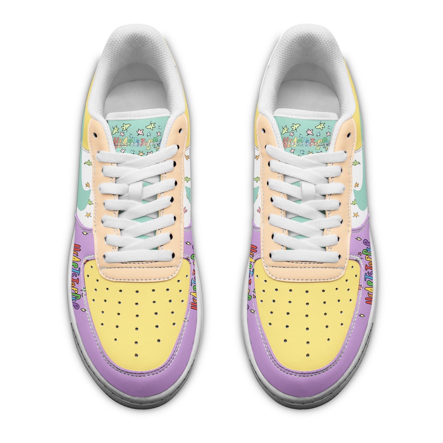 Ideafootwear Heartstopper Air Low-Top Sneakers Shoes For Men And Women