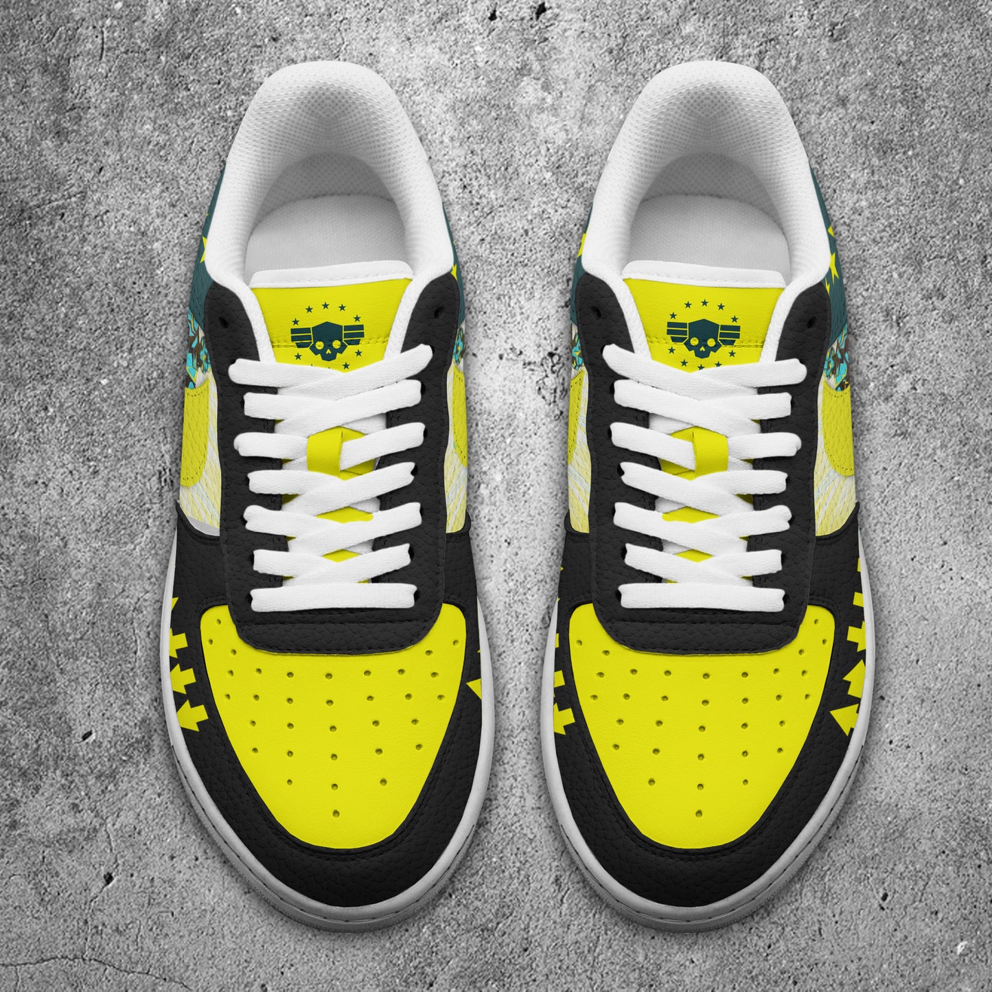 Ideafootwear Helldivers Air Low-Top Sneakers Shoes For Men And Women