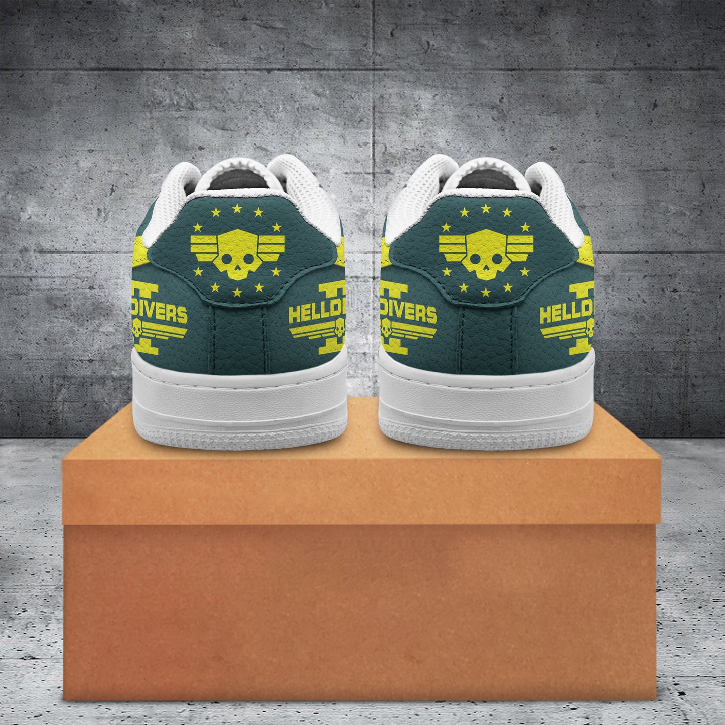 Ideafootwear Helldivers Air Low-Top Sneakers Shoes For Men And Women