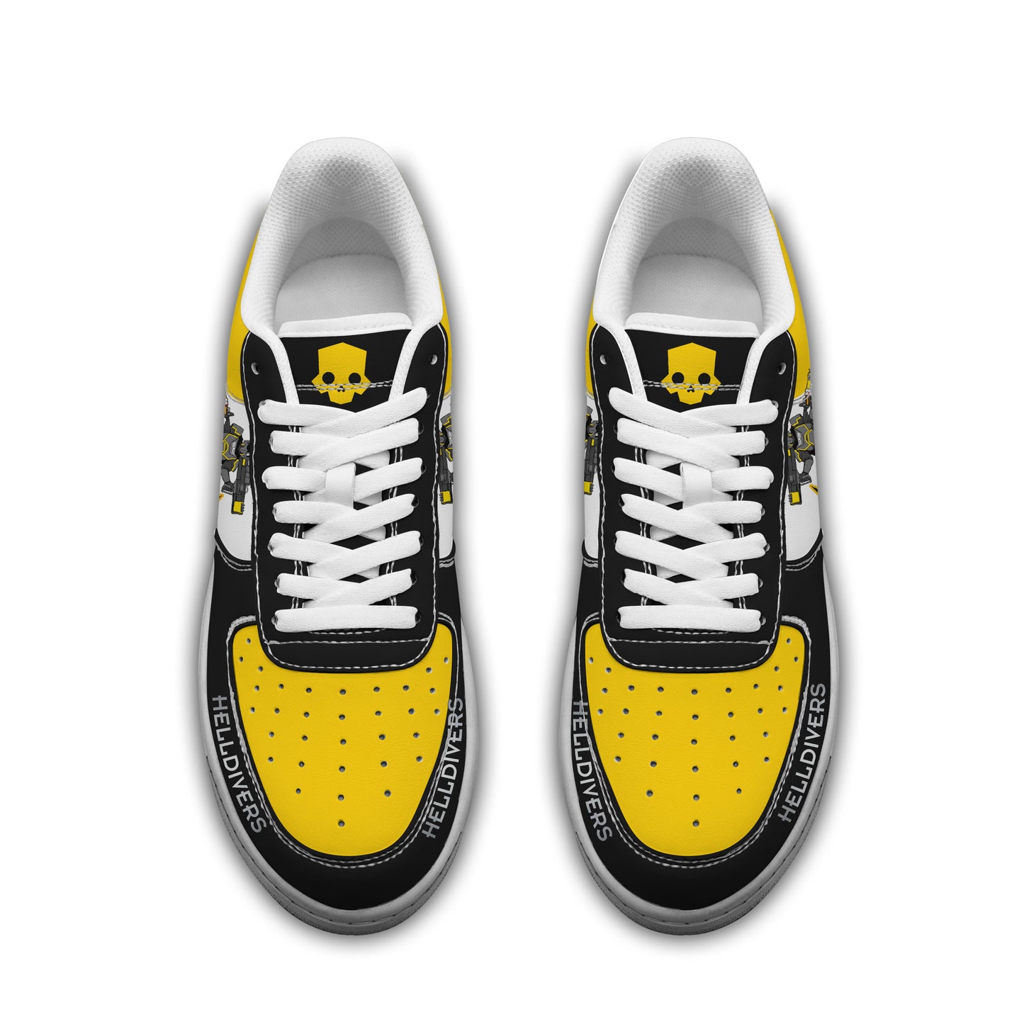 Ideafootwear Helldivers Air Low-Top Sneakers Shoes For Men And Women