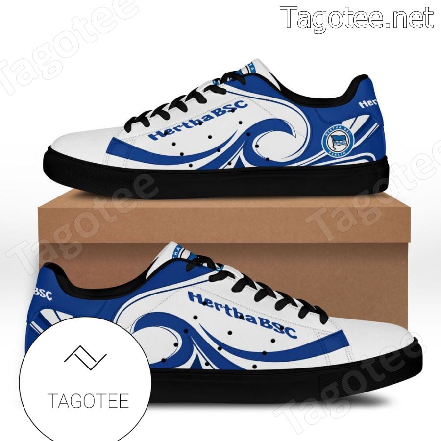 Ideafootwear Hertha BSC Skate Stan Shoes Sneakes For Men And Women