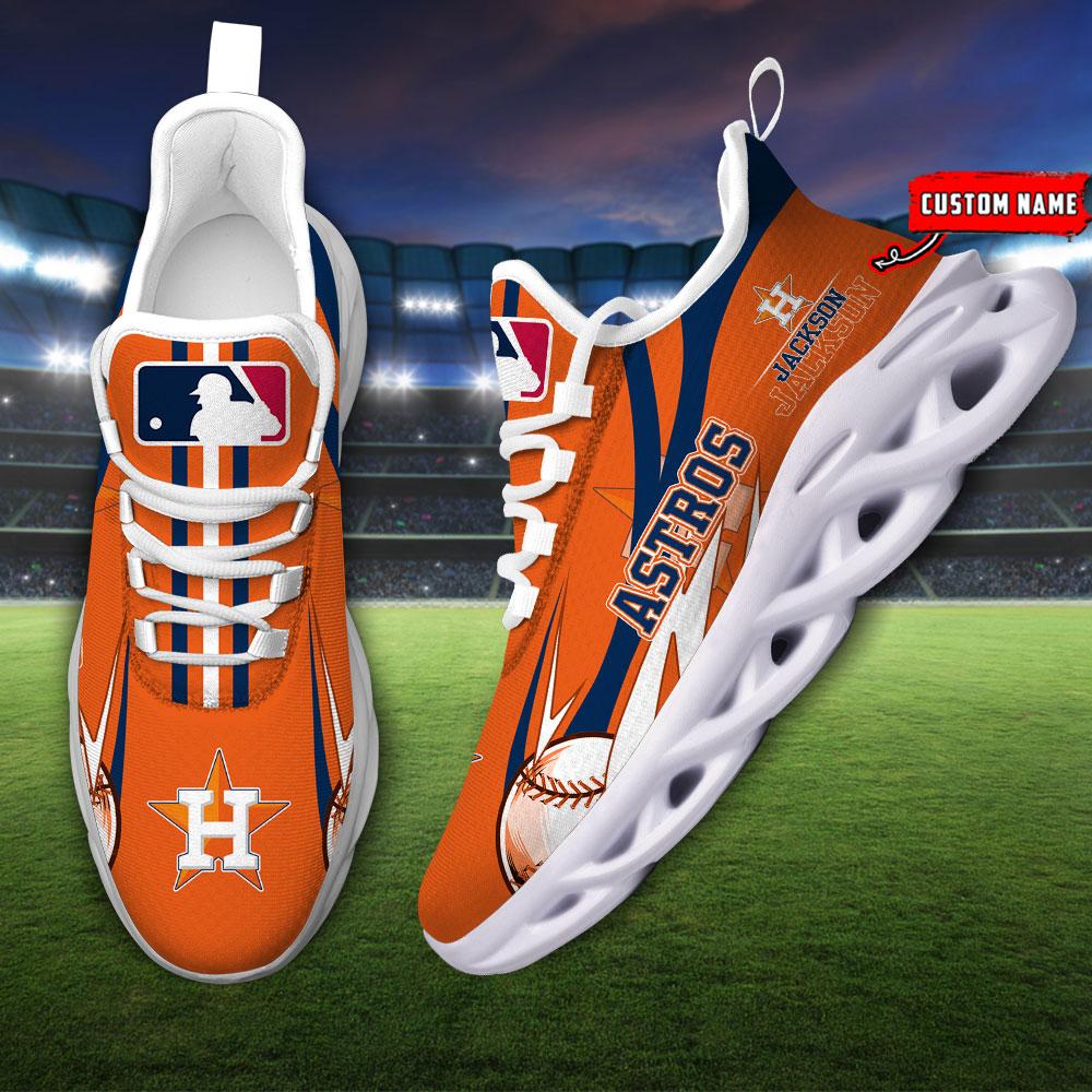Ideafootwear Houston Astros Max Soul Shoes Sneakers For Men And Women