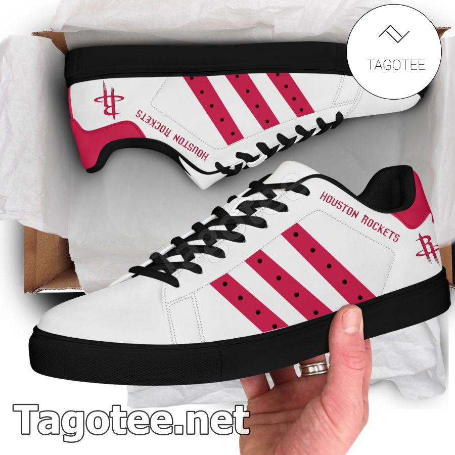 Ideafootwear Houston Rockets Skate Stan Shoes Sneakes For Men And Women