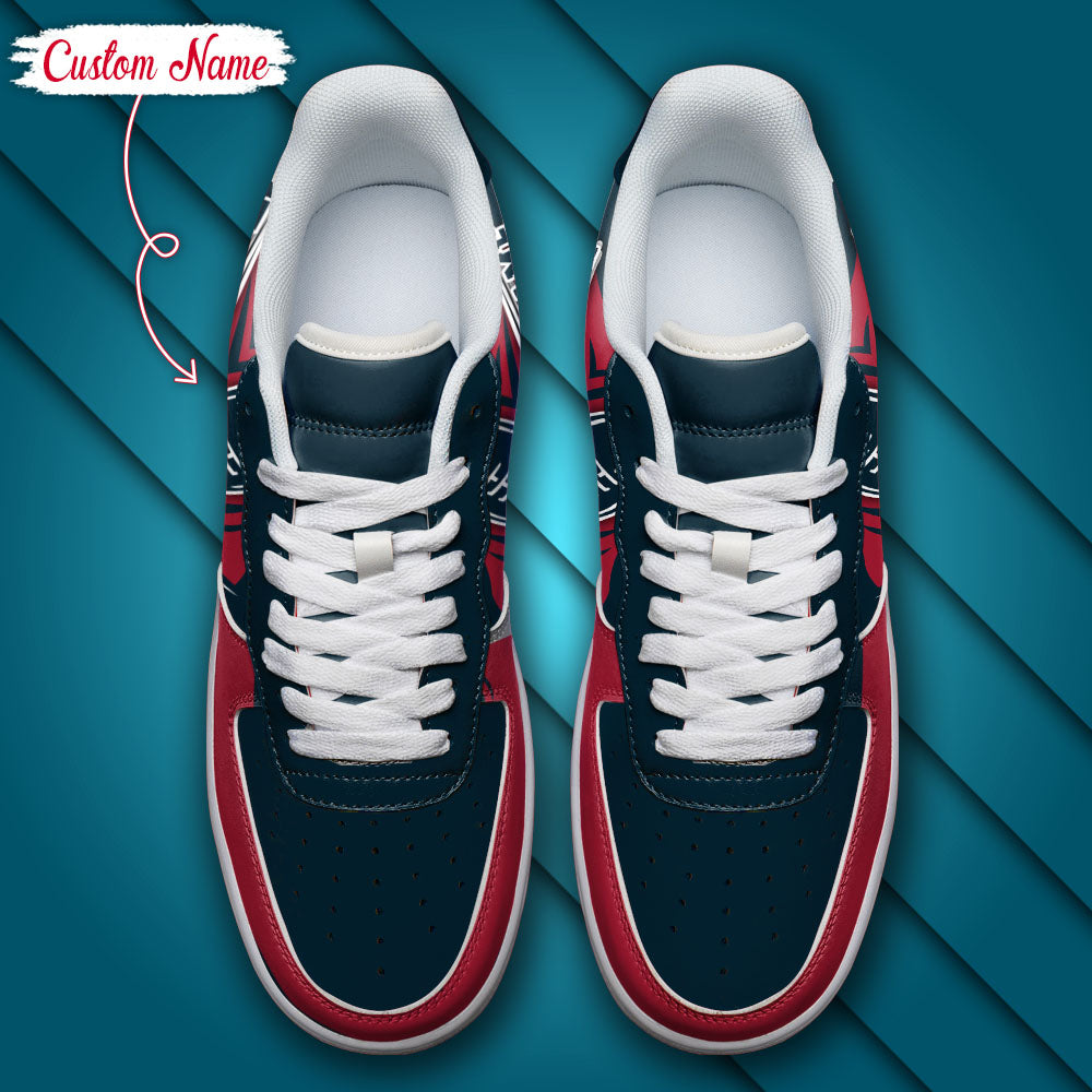 Ideafootwear Houston Texans NFL Air Low-Top Sneakers Shoes For Men And Women