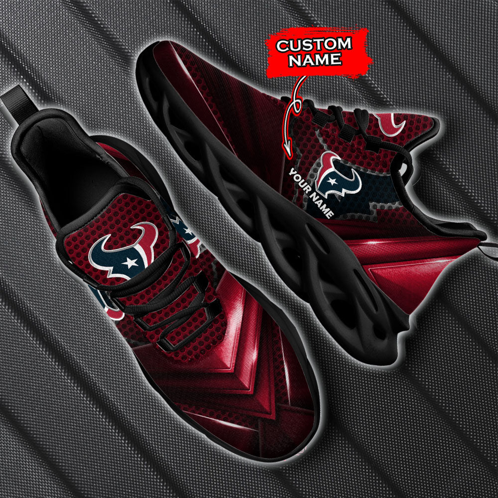 Ideafootwear Houston Texans NFL Max Soul Shoes Sneakers For Men And Women