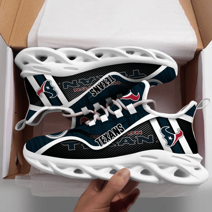 Ideafootwear Houston Texans NFL Max Soul Shoes Sneakers For Men And Women