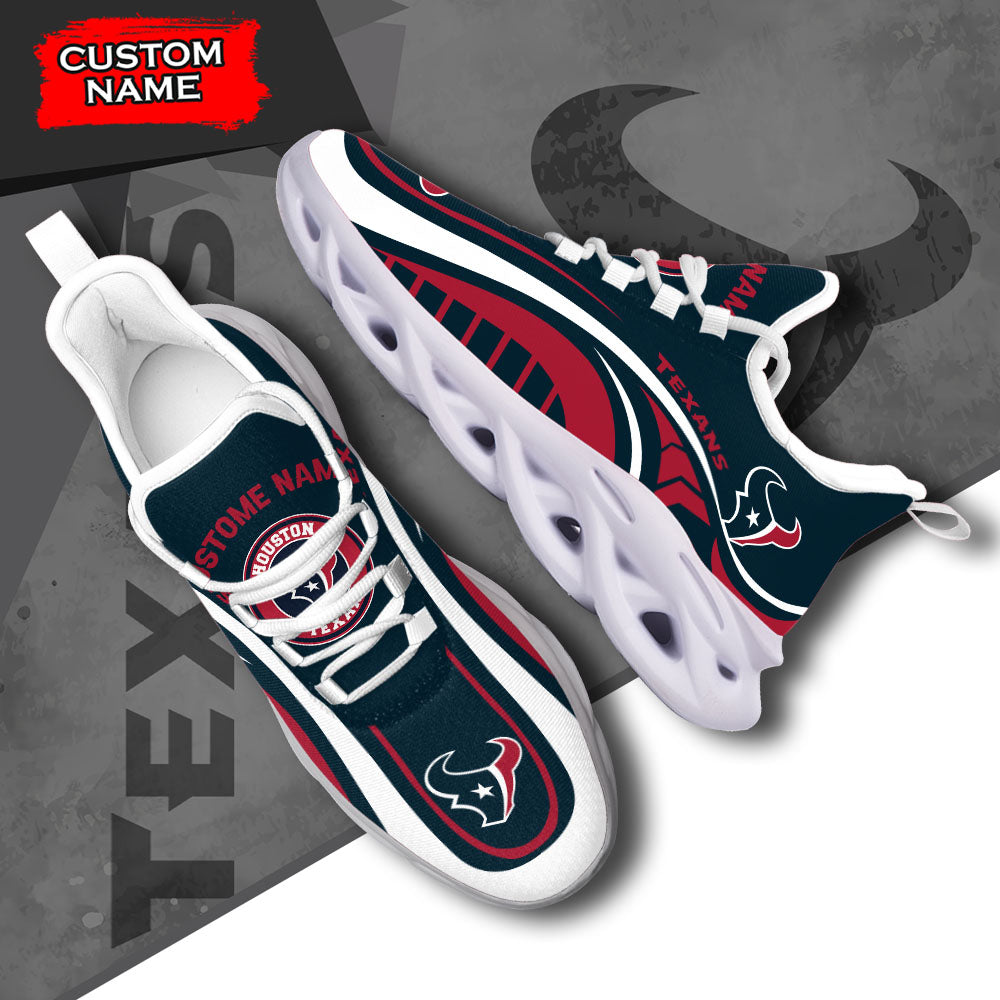 Ideafootwear Houston Texans NFL Max Soul Shoes Sneakers For Men And Women