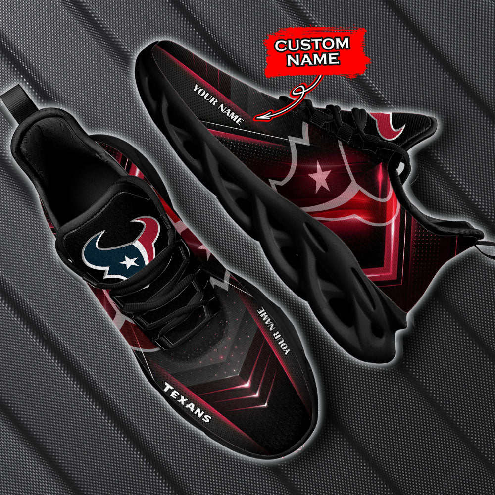 Ideafootwear Houston Texans NFL Max Soul Shoes Sneakers For Men And Women