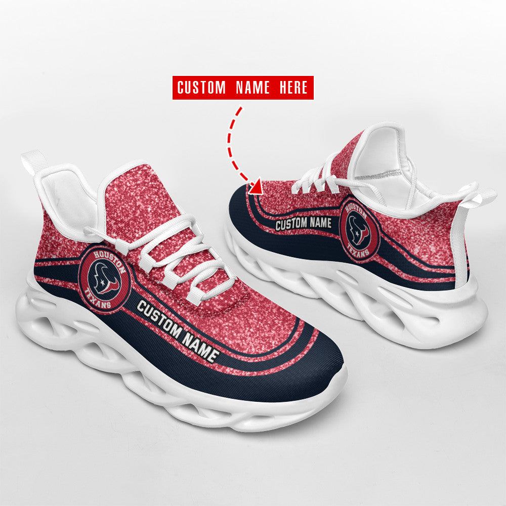 Ideafootwear Houston Texans NFL Max Soul Shoes Sneakers For Men And Women