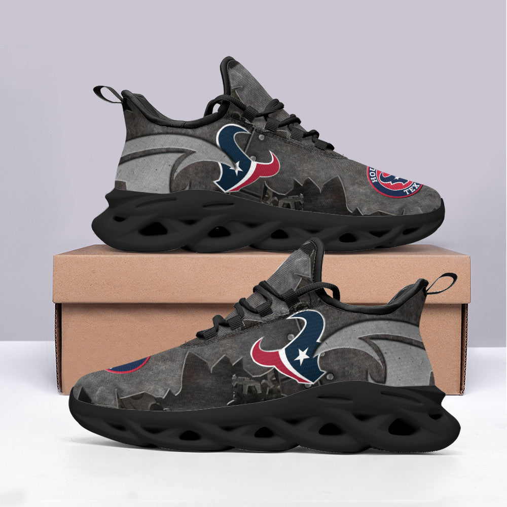 Ideafootwear Houston Texans NFL Max Soul Shoes Sneakers For Men And Women