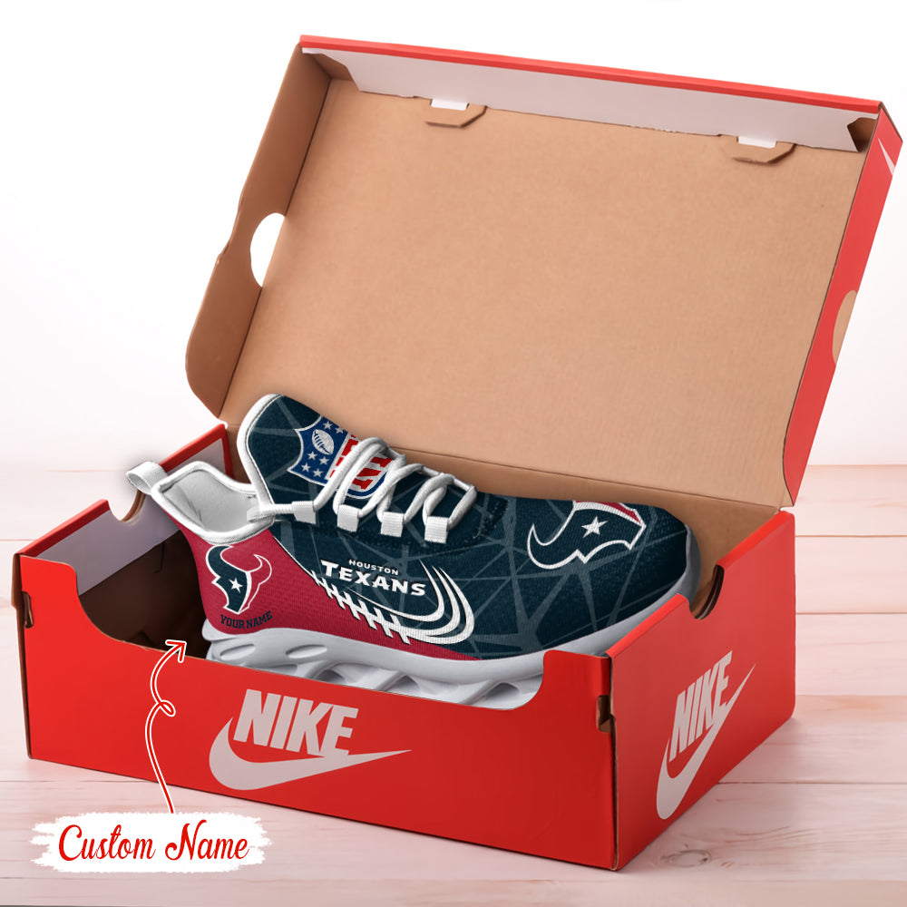 Ideafootwear Houston Texans NFL Max Soul Shoes Sneakers For Men And Women