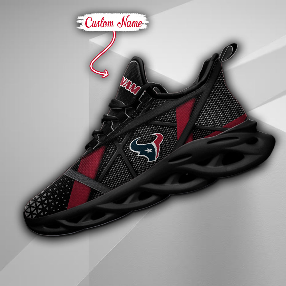 Ideafootwear Houston Texans NFL Max Soul Shoes Sneakers For Men And Women