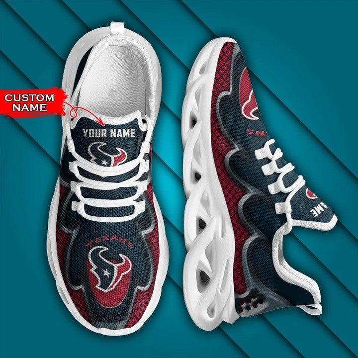 Ideafootwear Houston Texans NFL Max Soul Shoes Sneakers For Men And Women