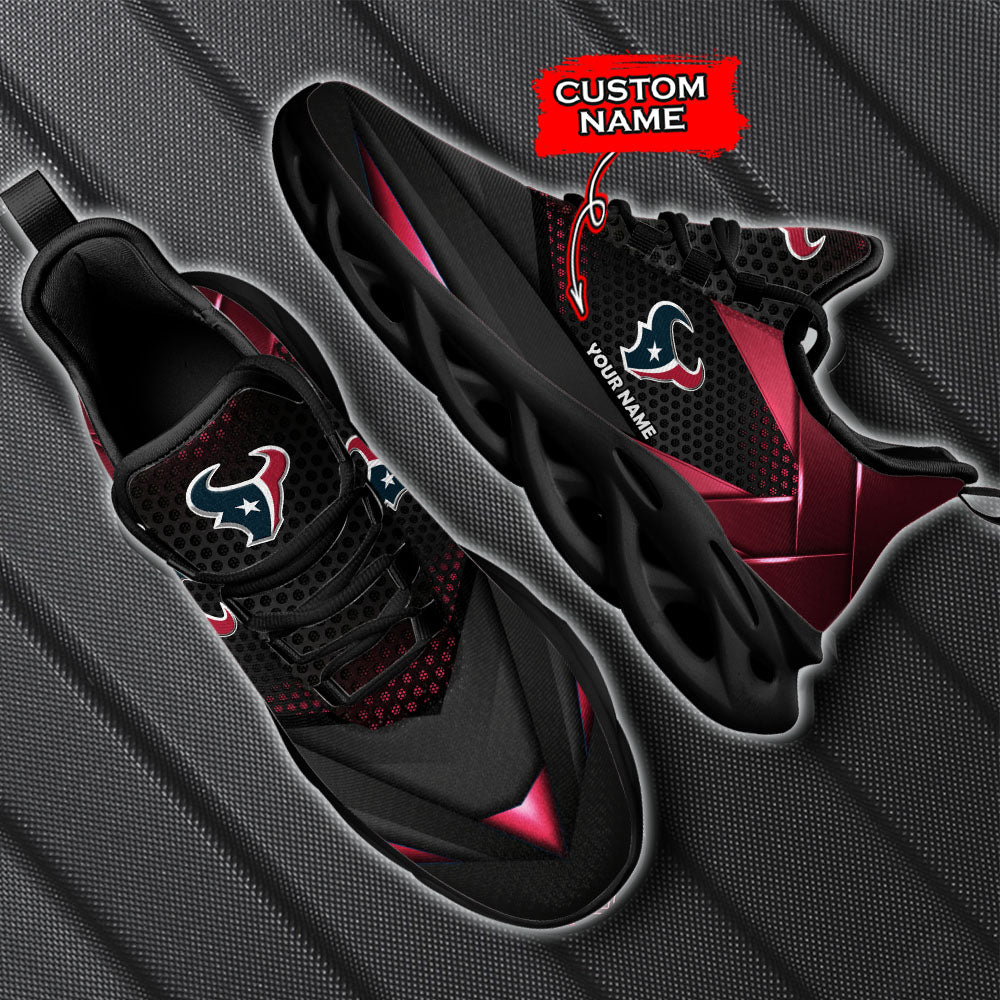 Ideafootwear Houston Texans NFL Max Soul Shoes Sneakers For Men And Women