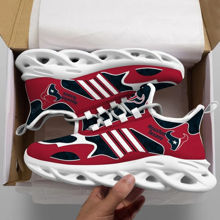 Ideafootwear Houston Texans NFL Max Soul Shoes Sneakers For Men And Women