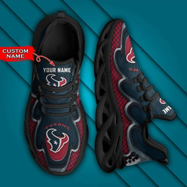 Ideafootwear Houston Texans NFL Max Soul Shoes Sneakers For Men And Women