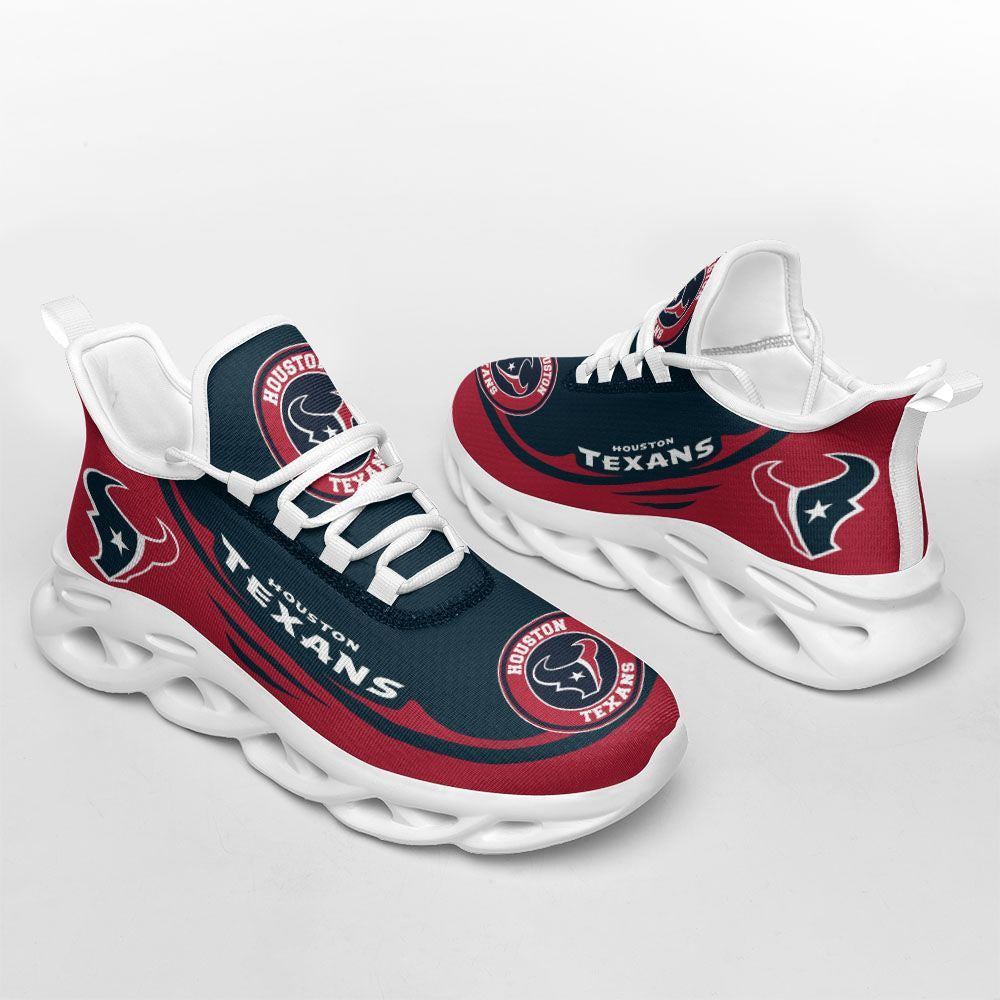 Ideafootwear Houston Texans NFL Max Soul Shoes Sneakers For Men And Women