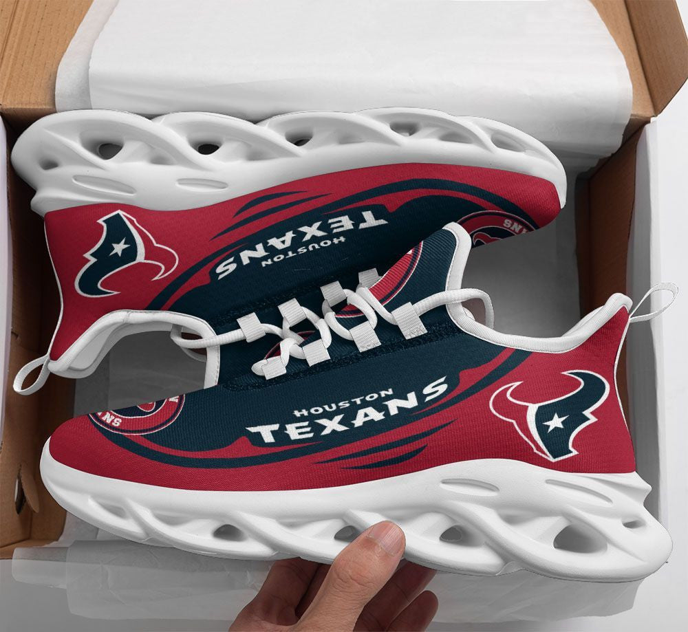 Ideafootwear Houston Texans NFL Max Soul Shoes Sneakers For Men And Women