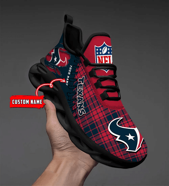 Ideafootwear Houston Texans NFL Max Soul Shoes Sneakers For Men And Women