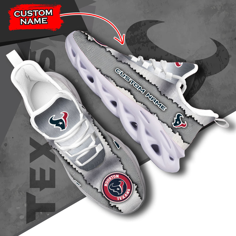 Ideafootwear Houston Texans NFL Max Soul Shoes Sneakers For Men And Women