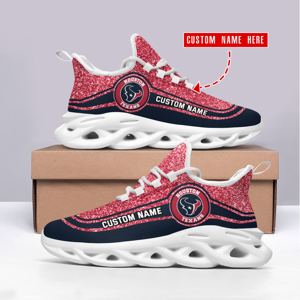Ideafootwear Houston Texans NFL Max Soul Shoes Sneakers For Men And Women