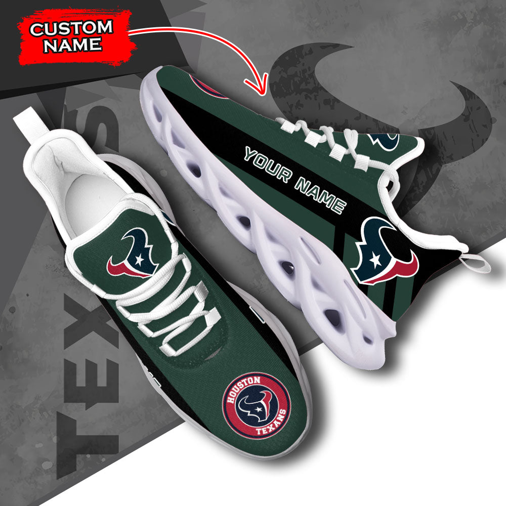 Ideafootwear Houston Texans NFL Max Soul Shoes Sneakers For Men And Women