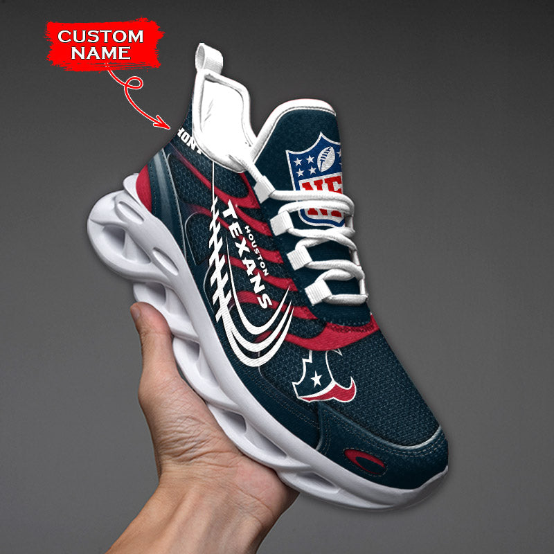 Ideafootwear Houston Texans NFL Max Soul Shoes Sneakers For Men And Women