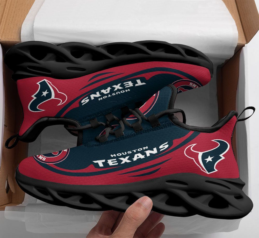 Ideafootwear Houston Texans NFL Max Soul Shoes Sneakers For Men And Women
