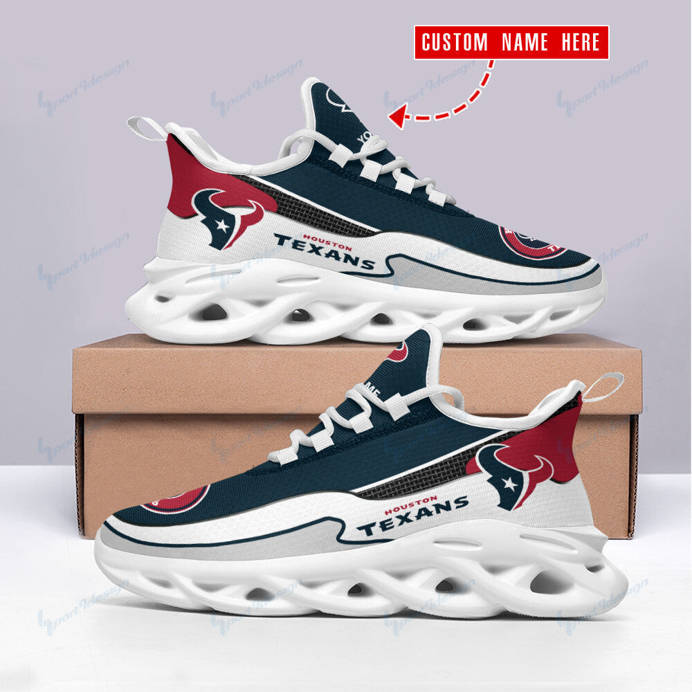 Ideafootwear Houston Texans NFL Max Soul Shoes Sneakers For Men And Women