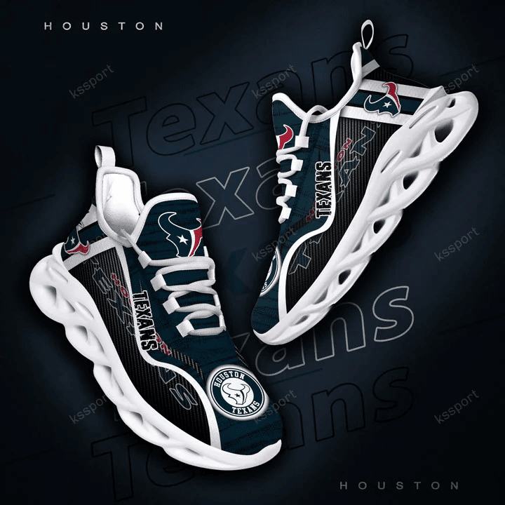 Ideafootwear Houston Texans NFL Max Soul Shoes Sneakers For Men And Women