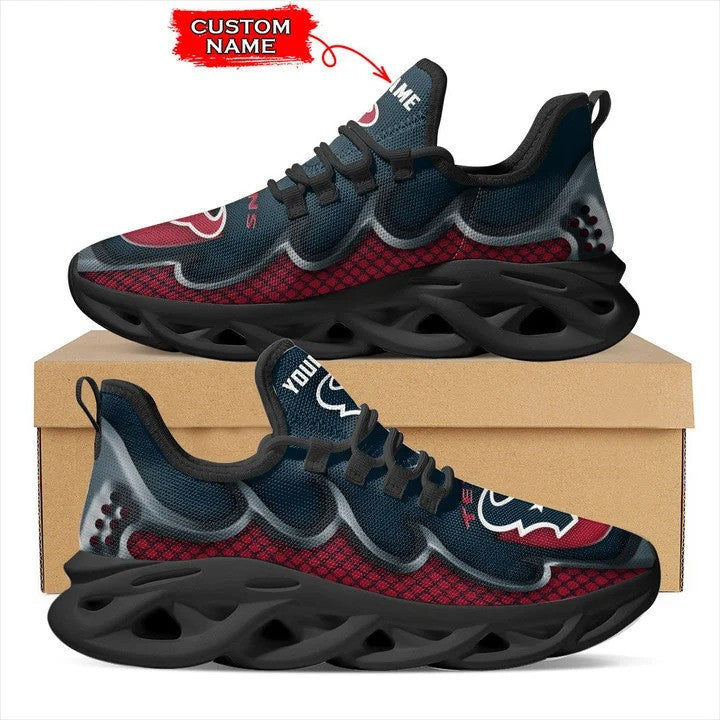 Ideafootwear Houston Texans NFL Max Soul Shoes Sneakers For Men And Women