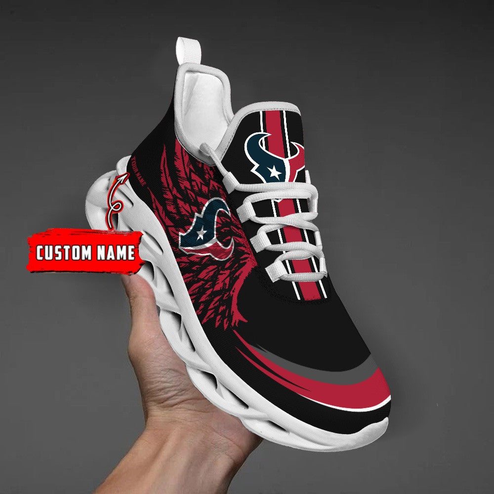 Ideafootwear Houston Texans NFL Max Soul Shoes Sneakers For Men And Women