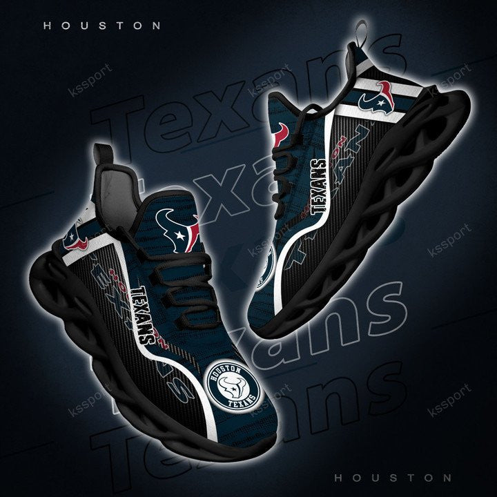 Ideafootwear Houston Texans NFL Max Soul Shoes Sneakers For Men And Women