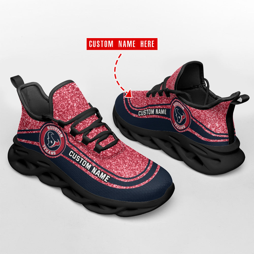 Ideafootwear Houston Texans NFL Max Soul Shoes Sneakers For Men And Women