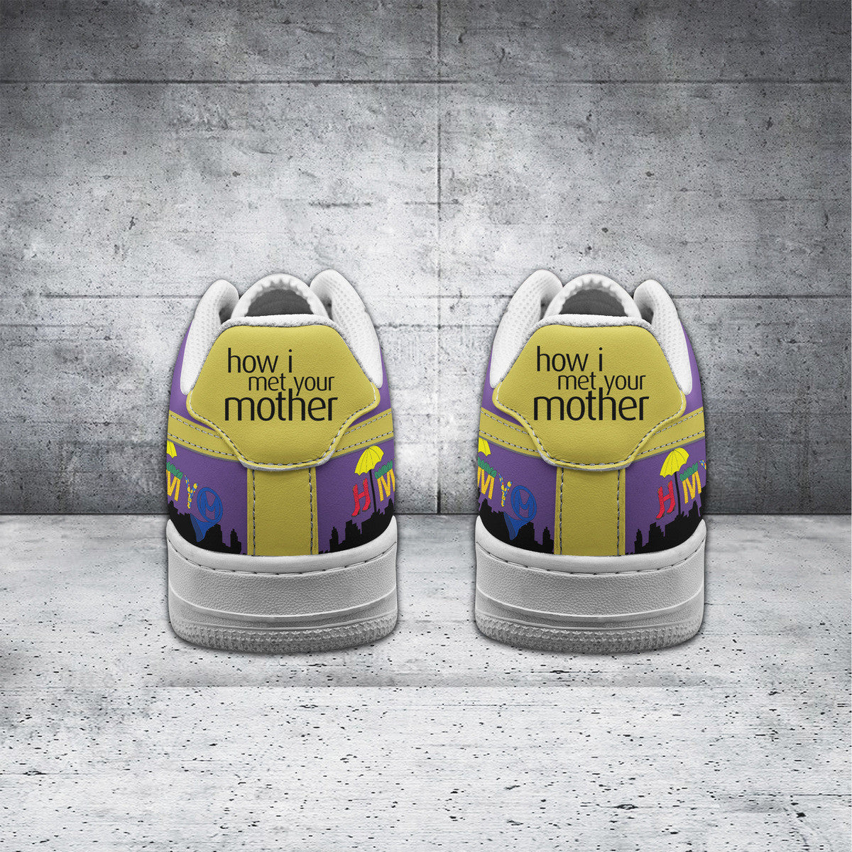 Ideafootwear How I Met Your Mother Air Low-Top Sneakers Shoes For Men And Women