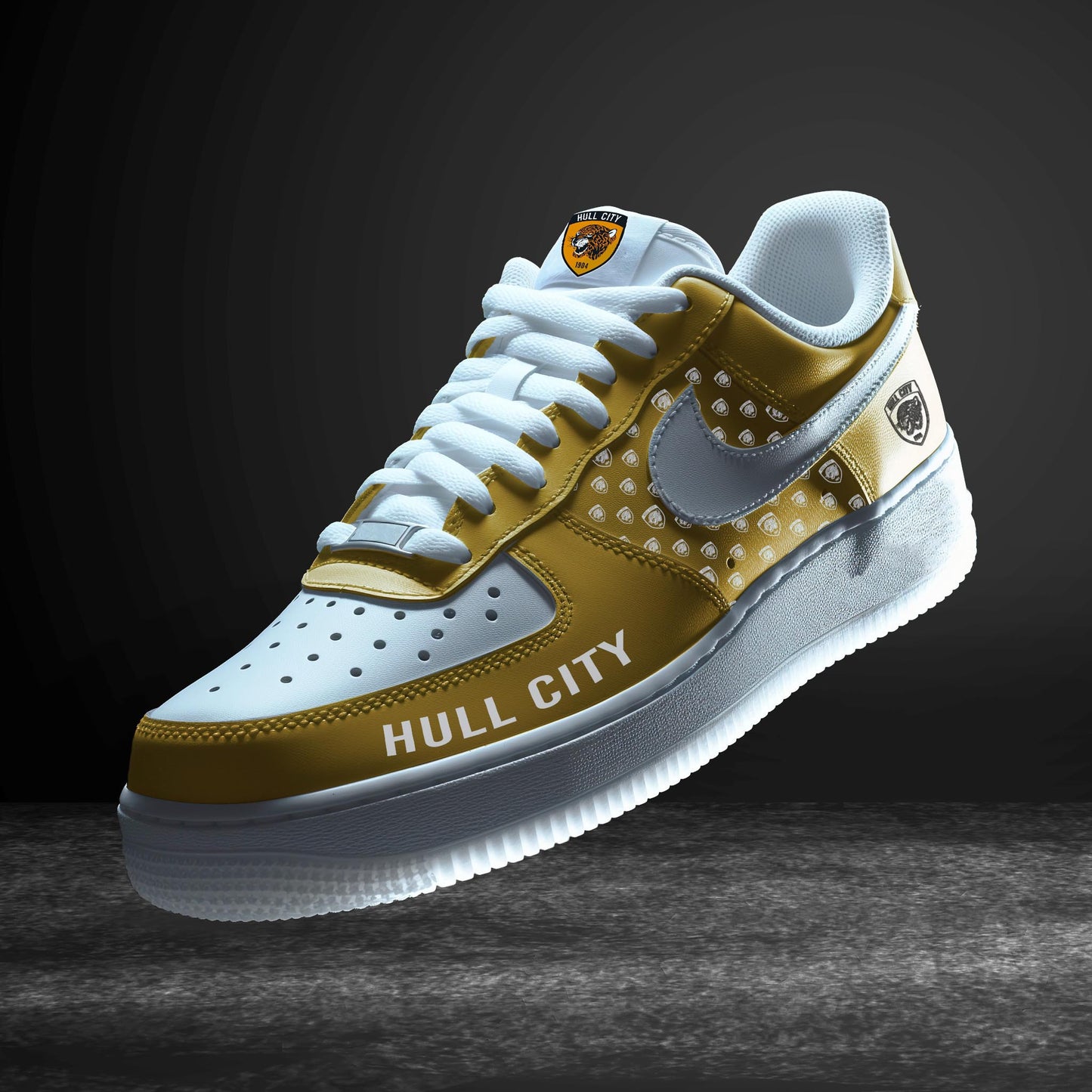 Ideafootwear Hull City EPL Air Low-Top Sneakers Shoes For Men And Women