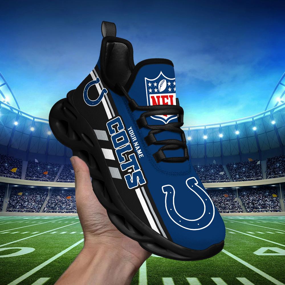 Ideafootwear Indianapolis Colts Max Soul Shoes Sneakers For Men And Women