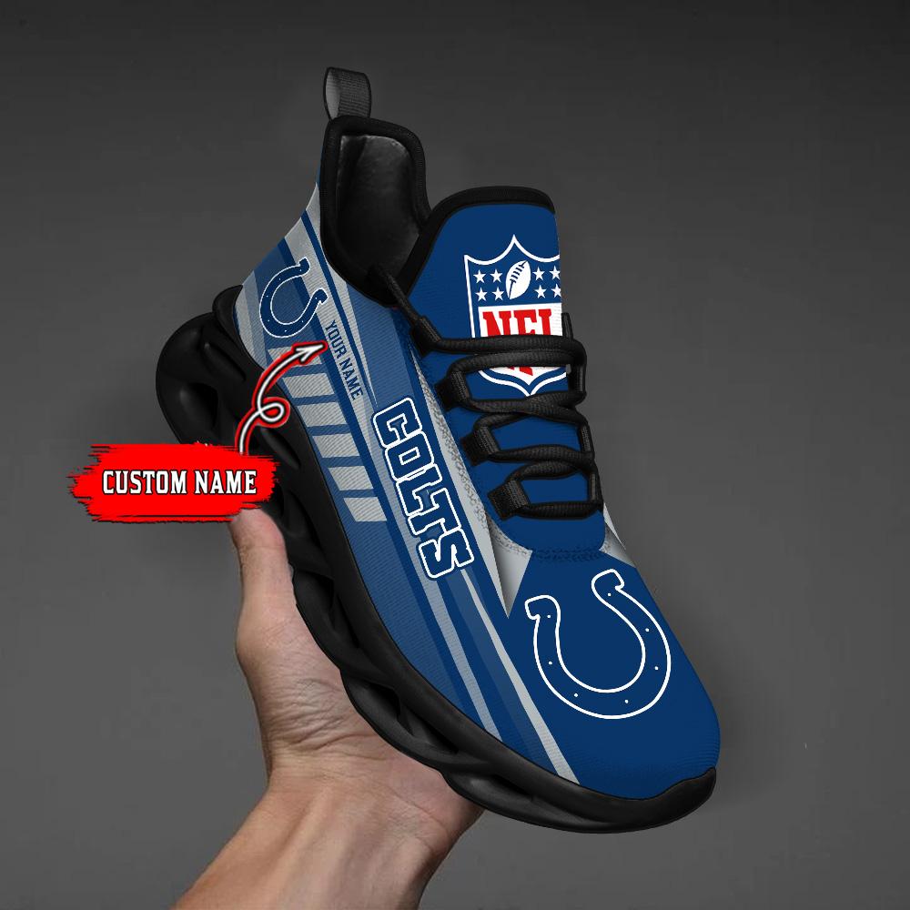 Ideafootwear Indianapolis Colts Max Soul Shoes Sneakers For Men And Women