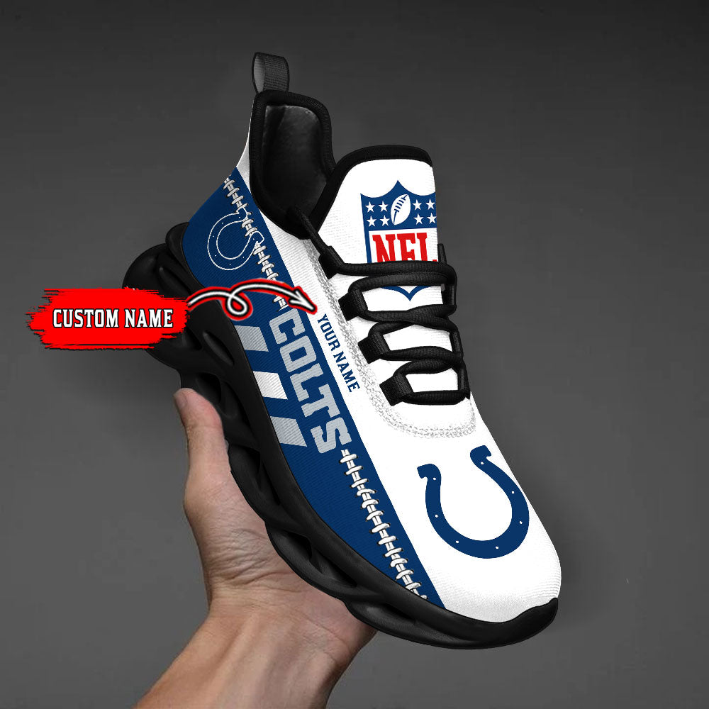 Ideafootwear Indianapolis Colts Max Soul Shoes Sneakers For Men And Women