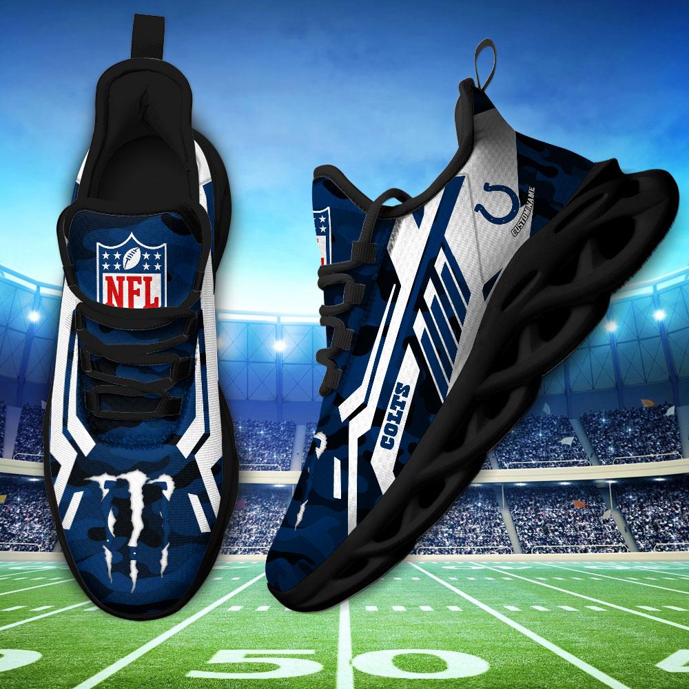 Ideafootwear Indianapolis Colts Max Soul Shoes Sneakers For Men And Women