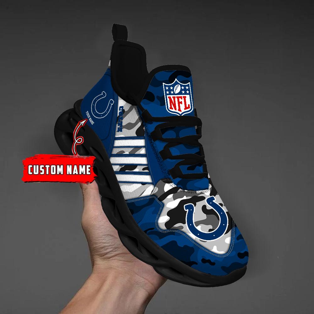 Ideafootwear Indianapolis Colts Max Soul Shoes Sneakers For Men And Women