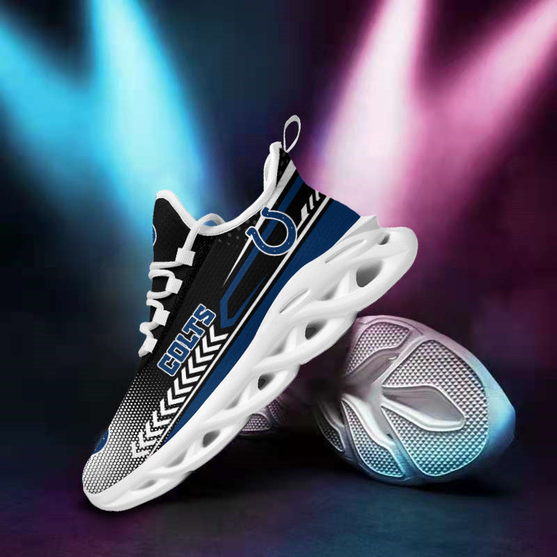 Ideafootwear Indianapolis Colts NFL Max Soul Shoes Sneakers For Men And Women